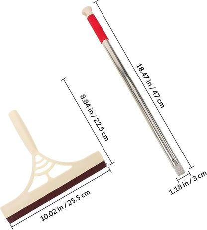Artibetter Multifunction Window Squeegee Cleaner Wet Dry Broom - Image 7