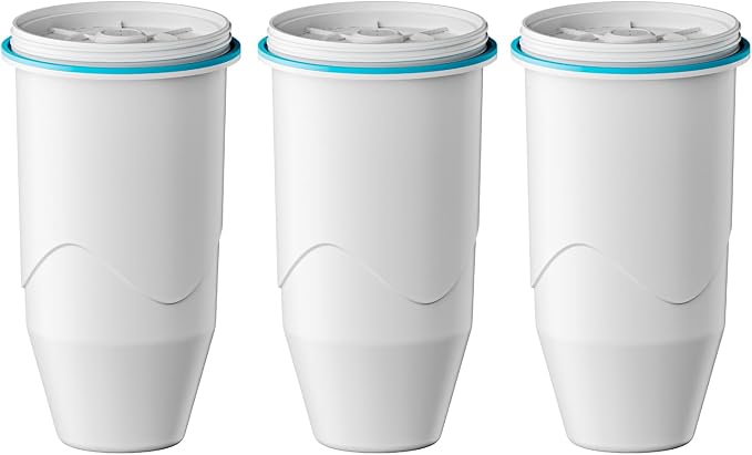 Compatible with Zero Pitchers and Dispenser, 0 TDS Premium Filtration, Fit by Unknown