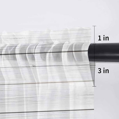 Welcome Sheer Valance Curtains, Summer Car - Image 7