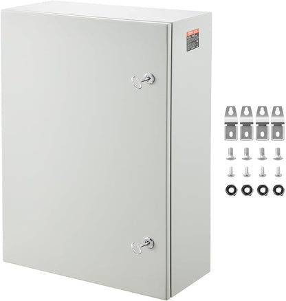 VEVOR Steel Electrical Box, Cold Rolled Steel Electrical Enclosure Box by VEVOR