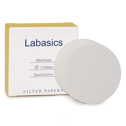 Labasics Qualitative Filter Paper Circles, 110 mm Diameter Cellulose Filter by Labasics