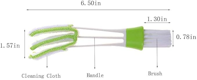 Mini Duster for Car Air Vent, Dust Collector Cleaning Cloth Tool for Keyboard - Image 2