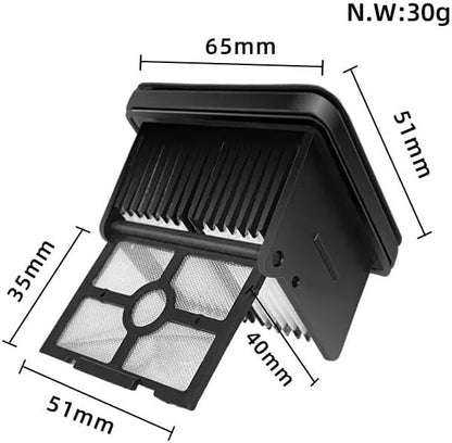 Scrubber Wiper Filter Soft Brush Wet and Dry Vacuum Cleaner Spare - Image 4
