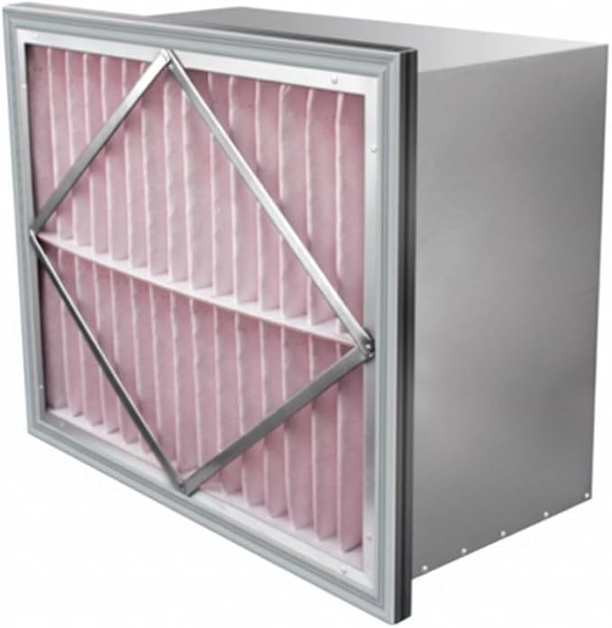 RIGID-PACK 24x20x12 Rigid Box Air Filter – MERV 13/85% ASHRAE HVAC Filter – - Image 4