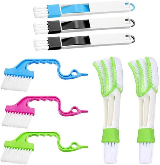 Ciieeo 8pcs Window Groove Cleaning Brush Set by Ciieeo