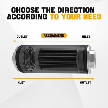 BARTOO 100 Micron Inline Fuel Filter - Image 4