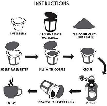 Pro Mael 360 Count Disposable K Cup Filters, Coffee Filter Paper - Image 9