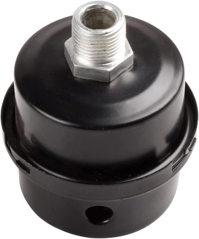 3/8" Male Thread Diameter Air Compressor Silencer & Filter, Metal Air - Image 7