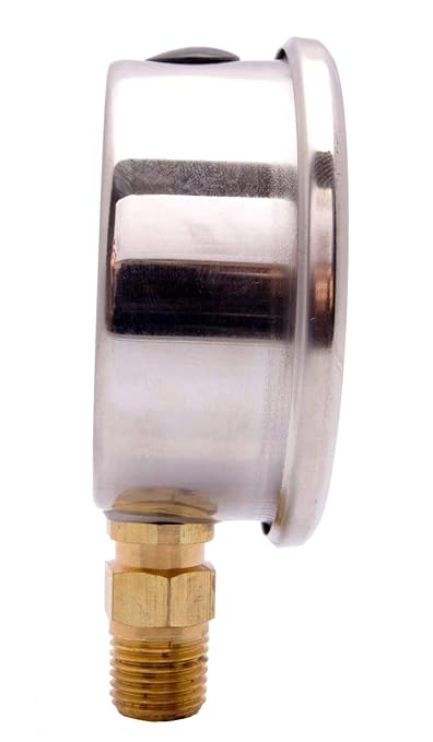 2-1/2" Oil Filled Vacuum Pressure Gauge - Image 6