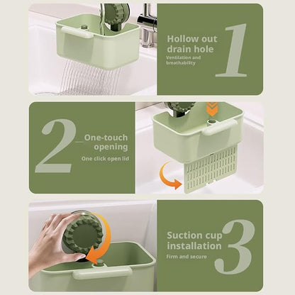2Pcs Kitchen Sink Strainer Drainer Basket - Image 8