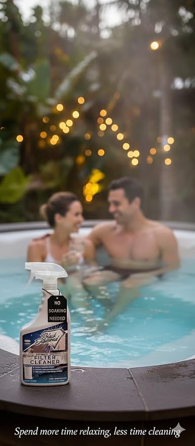 Black Diamond Stoneworks Ultimate Spa Filter Cleaner Fast-Acting Spray. Works - Image 5