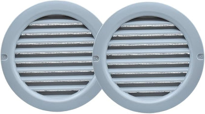 VENTS-US – 5" Round Light Gray Plastic Vent Cover - Image 3