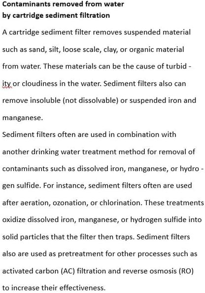 10 Micron Sediment Filter - Image 9