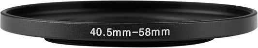 40.5-58mm Metal Step-Up Ring Adapter Compatible - Image 2