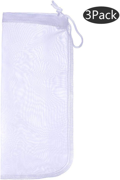 ALEGI Media Filter Bag Aquarium Extra Fine, Reusable 180 Micron Drawstring Mesh - Image 6