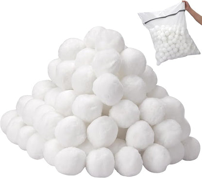3.08 lbs Pool Filter Balls for Sand Filter Pump, Dry Filter Sand Balls by Catbgz