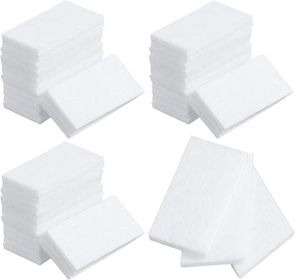 50 Pack Unscented Aroma Pads, 1.7x0.91" White Aroma Oil Refill Pads by Unknown