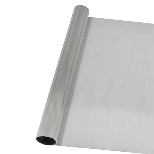 304 Stainless Steel Mesh 200Mesh, 15.7"x47.2" Metal Mesh Screen, Woven Fine - Image 7