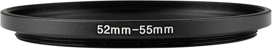 52-55mm Metal Step-Up/Down Ring Adapter Compatible - Image 2