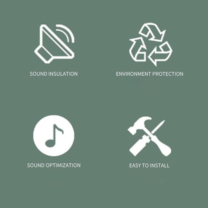 96 Pack Allxinlog Absorb the echo Acoustic Foam Panel Wedge Studio - Image 9