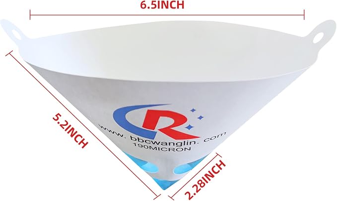 1000 Pack of Paint Strainers, Paint Filter Strainer Paper Cone - Image 9