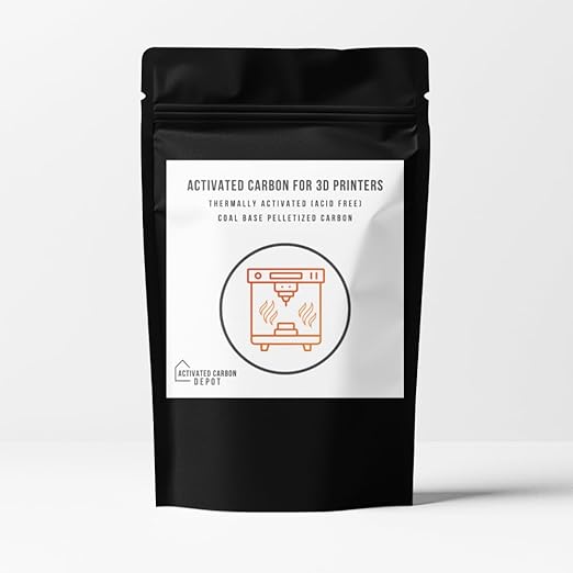 Pellet Carbon for 3D Printing & Laser Fume Filtration | Activated Carbon Depot by Unknown