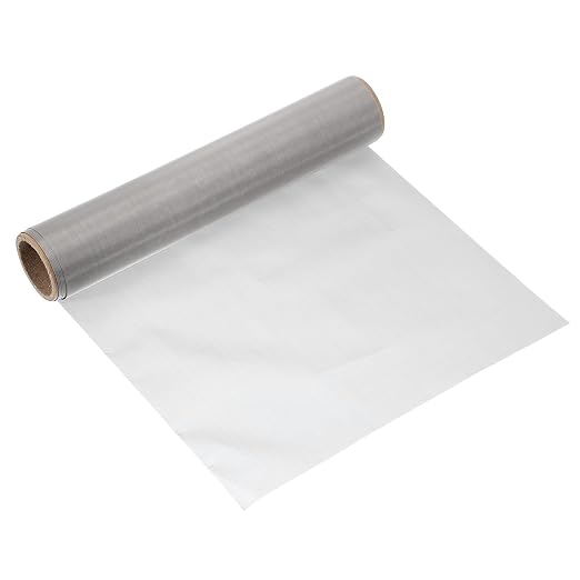 uxcell 500 Mesh 118" x 10" Woven Wire Mesh, 316 Stainless Steel Air Vent Filter by uxcell