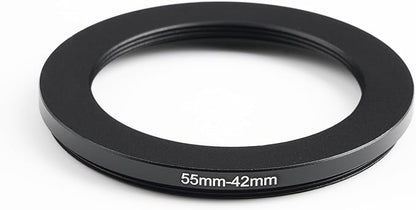 52mm Lens to 42mm Camera Lens Adapter 52mm to 42mm Step Down Ring Adapter Ring - Image 2