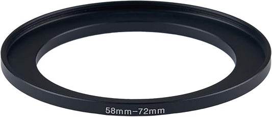 58mm Lens to 72mm Camera Lens Adapter 58mm to 72mm Step Up Ring Adapter Ring - Image 2