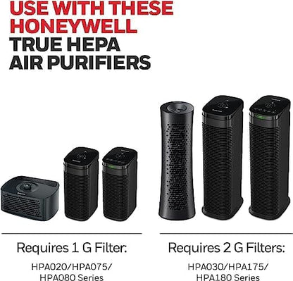 Honeywell Genuine HEPA Air Purifier Filter G, Airborne Allergen Air Filter - Image 4