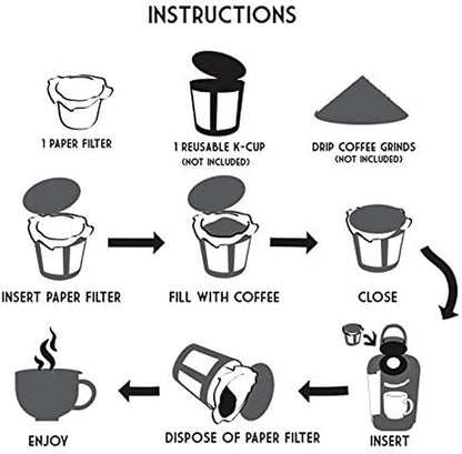 Pro Mael Disposable K Cup Coffee Filters - Image 9