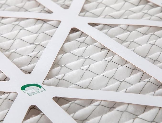 Glasfloss 18x20x2 MERV 10 2" Inch Pleated Air Filters Box of 6. Actual Size: - Image 4