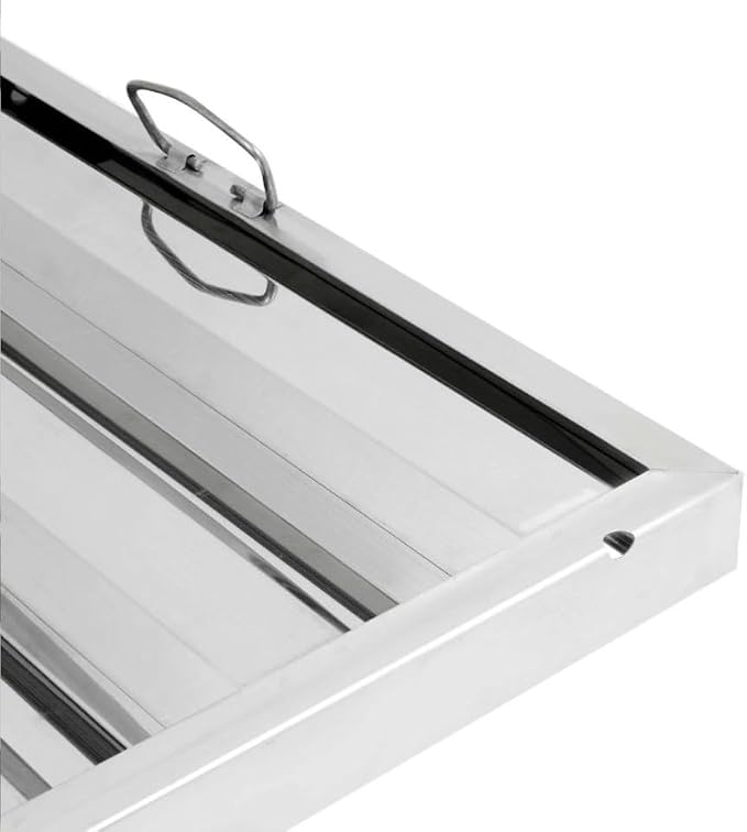 Soro Essentials- 16" W x 20" H Stainless Steel Commercial Kitchen Hood Filter - Image 5