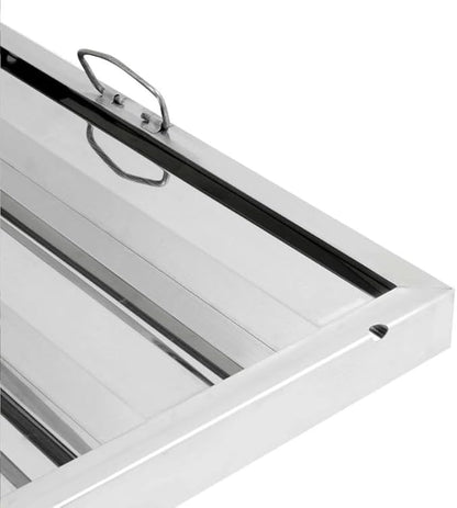 Soro Essentials- 16" W x 20" H Stainless Steel Commercial Kitchen Hood Filter - Image 5