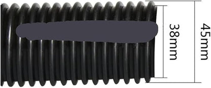 Industrial Vacuum Cleaner Black Pipe EVA Hose Diameter 32mm 35mm 38mm 40mm 45mm - Image 5
