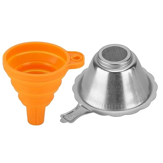 Jeanoko 3D Printer Silicone Funnel Metal Filter Mesh Light Curing Filter - Image 8