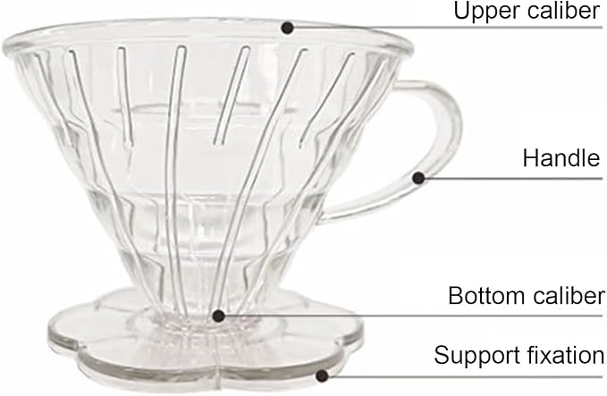 Coffee Filter Cup Dripper Cone for Home Kitchens Slow Brewed Maker - Image 6