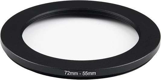 72mm Lens to 55mm Camera Lens Adapter 72mm to 55mm Step Down Ring Adapter Ring - Image 2