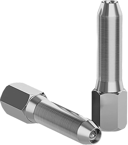 Pack of 2 Grease Nozzles with Leakproof Design & Built in Filter Suitable by Unknown