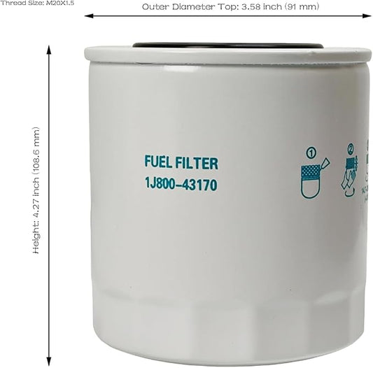 Fuel Filter 1J800-43170 1J800-43172 - Image 2