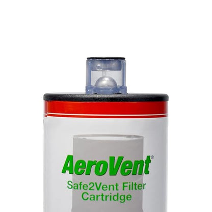 AeroVent Safe2Vent Single Filter Assembly | Fits Single-Can Systems | Reusable - Image 5