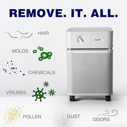 Austin Air HealthMate Plus Standard Air Purifier Midnight Blue - Image 5