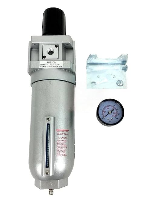 FR926N 3/4" Industrial Pressure Regulator/Particulate Filter Water Trap Manual - Image 7