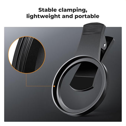 K&F Concept 67mm Thread Clip for Smart Phone, Large Caliber Phone Filter Adapter - Image 5