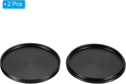 PATIKIL 43mm Lens Cap, 2 Pack Camera Lens Cap Cover Universal Front Metal Lens - Image 3