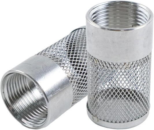 Dia Hose Inlet Suction Strainer Filter, Stainless Steel Water Pump Filter by Etersec