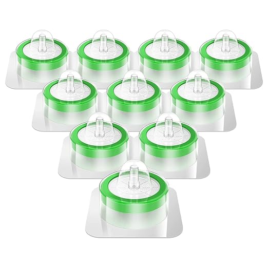 SimPure Sterile Syringe Filter PES 200 Pack, 0.22um Pore Size, 33mm Membrane by SimPure_Water
