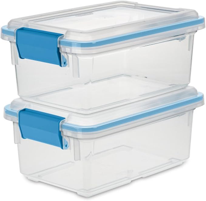 Sterilite 18-Pack Gasket Box, Weather-Resistant Storage Bins - Image 8