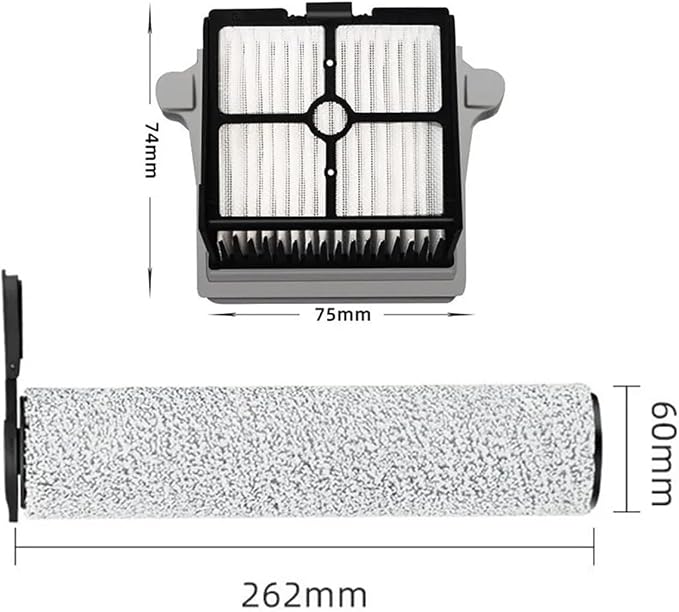 Compatible for Tineco ，Floor One S7， Steam Main Brush Hepa Filter ，Compatible - Image 4