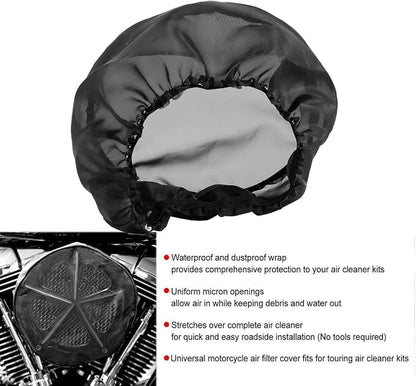 Motorcycle Waterproof Air Filter Rain Sock Dustproof Protective Cover - Image 4